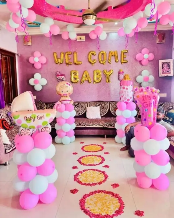 Baby love Welcome Decor