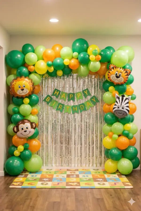 Jungle Safari Birthday Decor