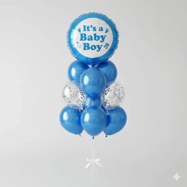 It's a Boy Balloon Bouquet