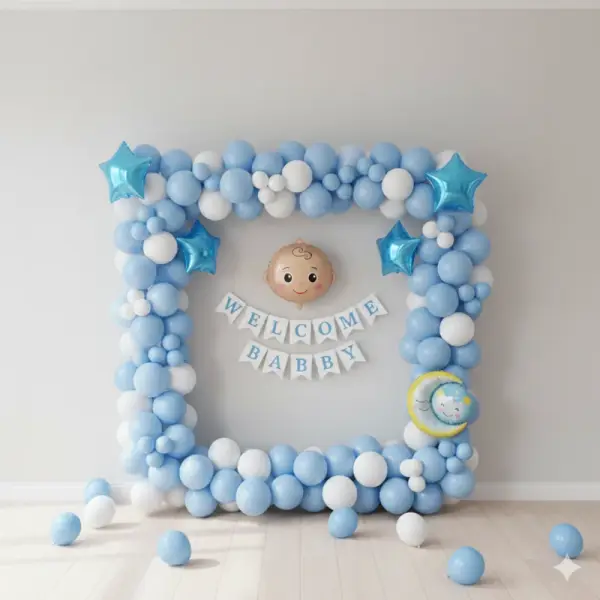 Balloon Arch For NewBorn