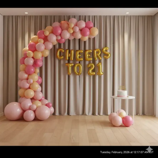 Cheers To Be Birthday Decoration