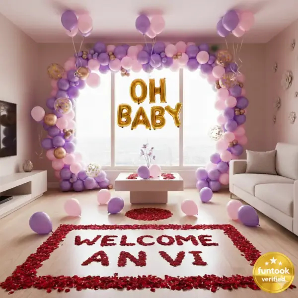 Baby Girl Home Welcome 