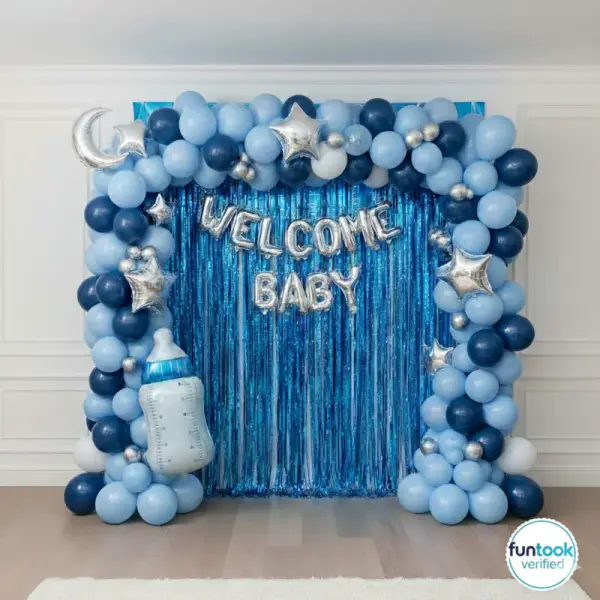 Homecoming Baby Boy Welcome Decoration