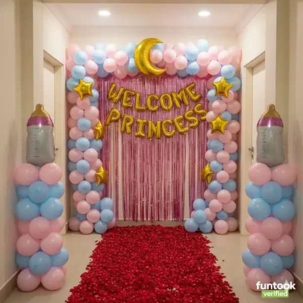 Welcome Princess Balloon Decoration