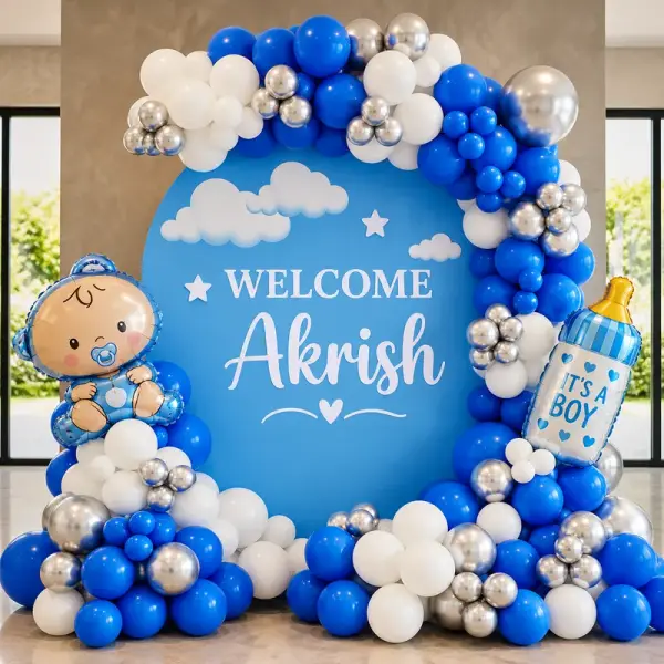 Welcome New Born Baby Decoration