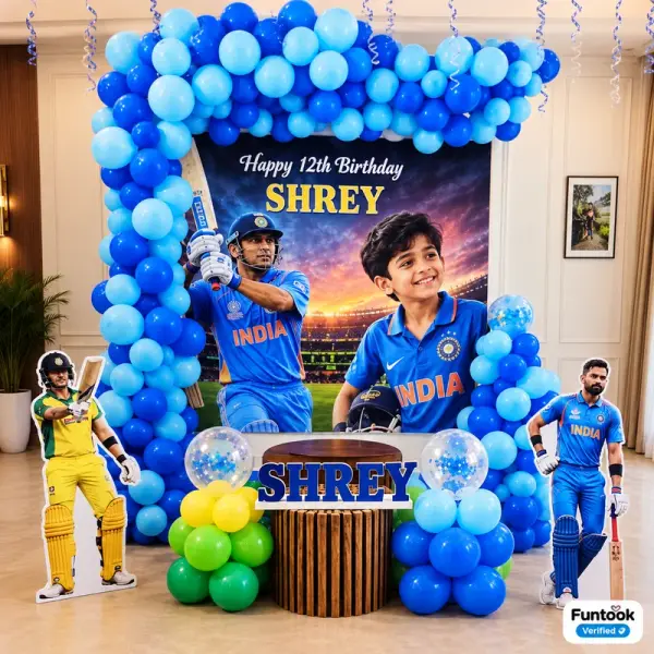 Cricket Theme Birthday Decor