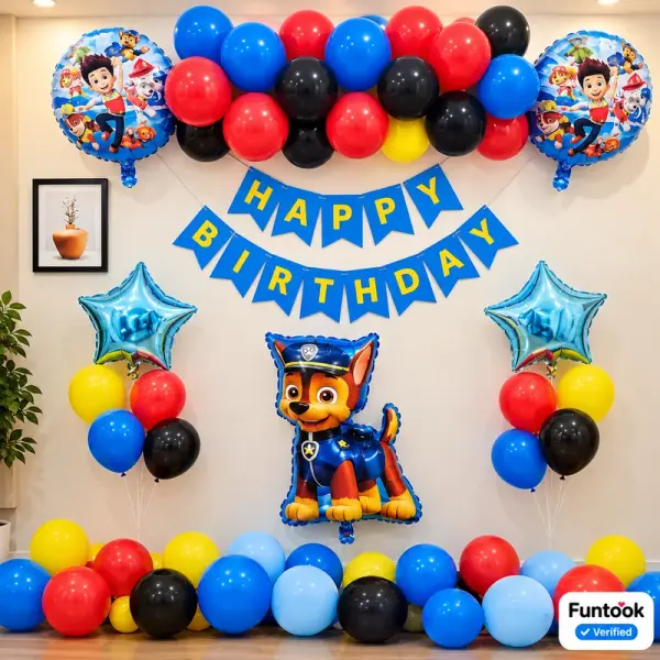 Simple Paw Petrol Decoration