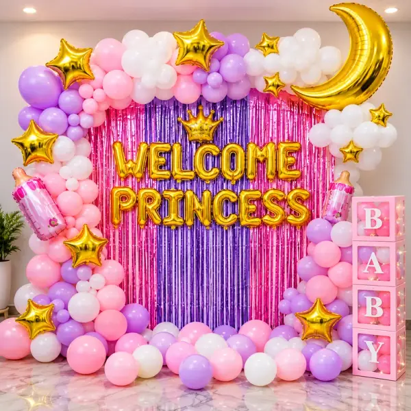 Royal Princess Welcome Decor