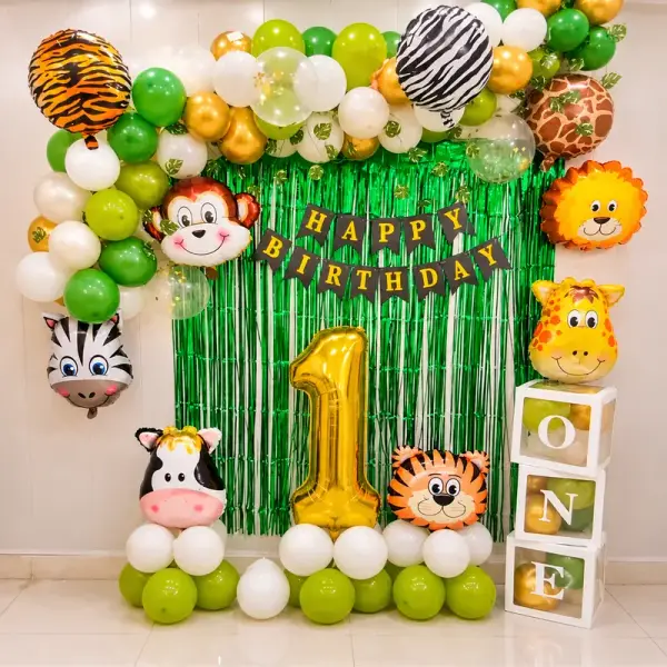Animal Kingdom Birthday Decor