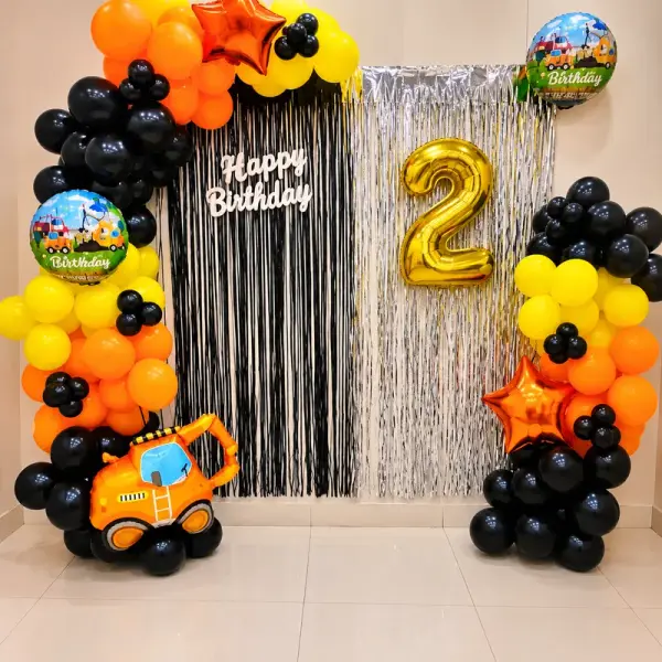 ConstructionTheme Birthday Decor