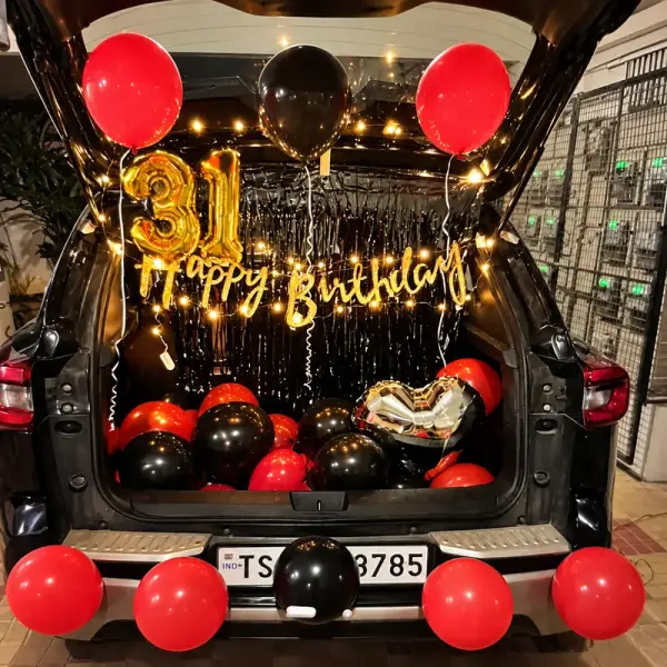 Romantic Car Boot Decoration