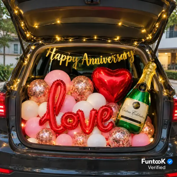 Surprise Love Car Boot Decor