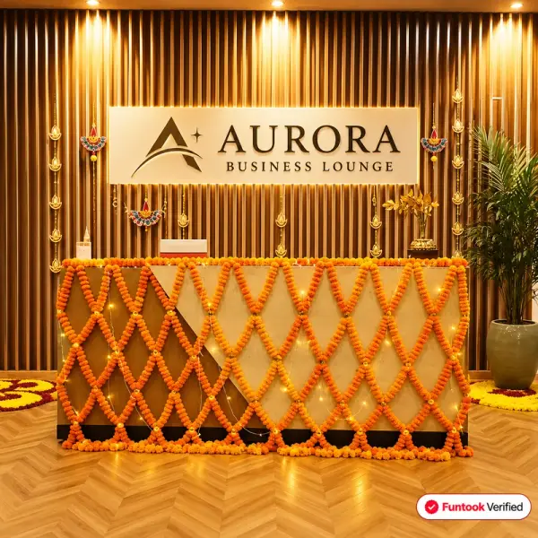 Diwali Reception Decoration for Office