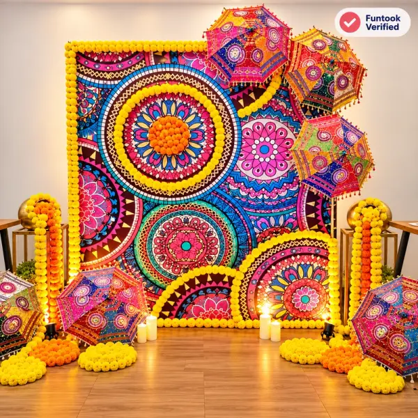 Dipavali Celebration Backdrop