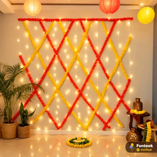 Diwali Festive Flower Decoration 