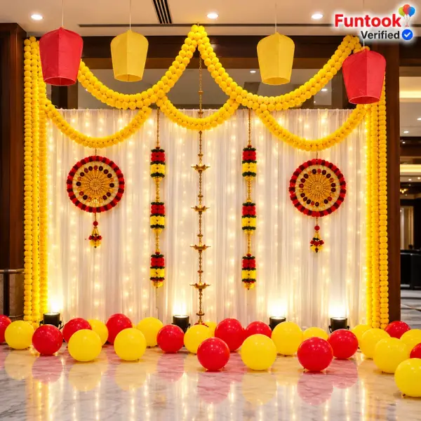 Elegant Diwali Wall Decoration