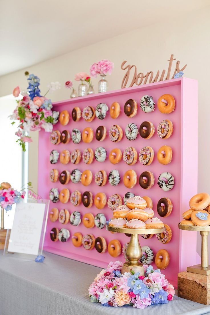 birthday theme donut grow up