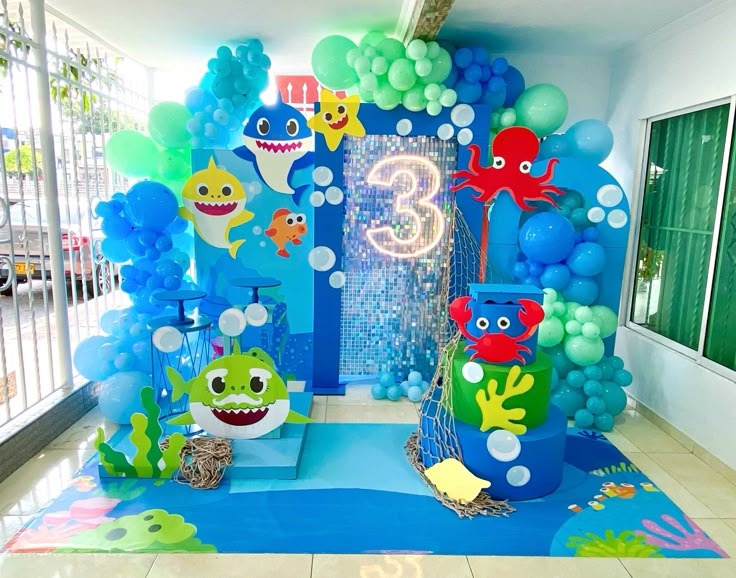 Birthday Party for Baby Shark