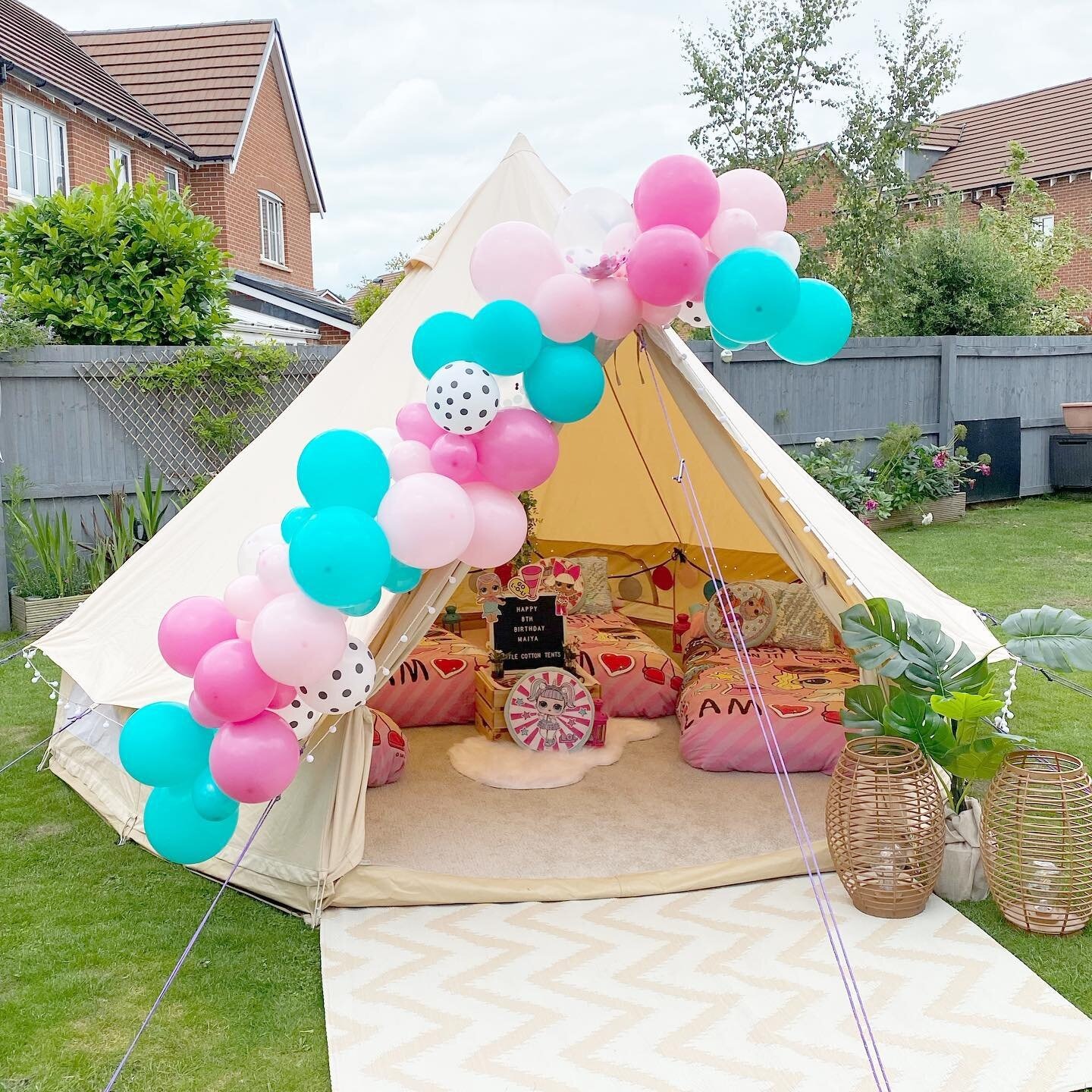 Camping or a Boho Tent Party