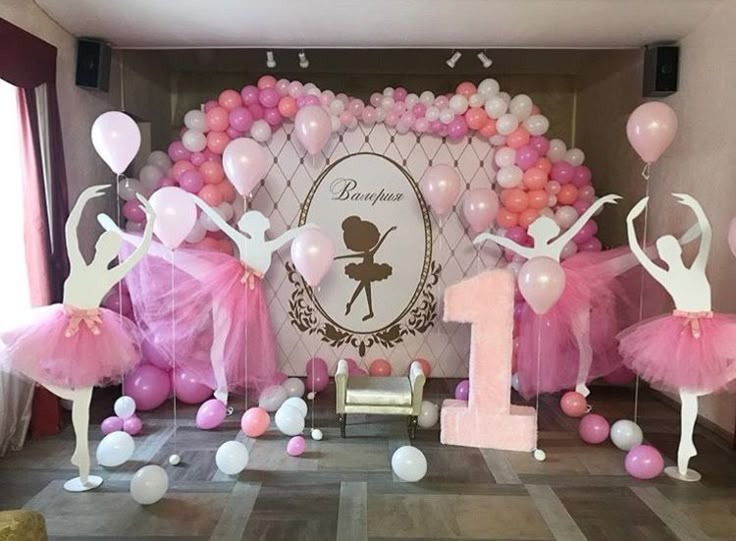 ballerina themed birthday party