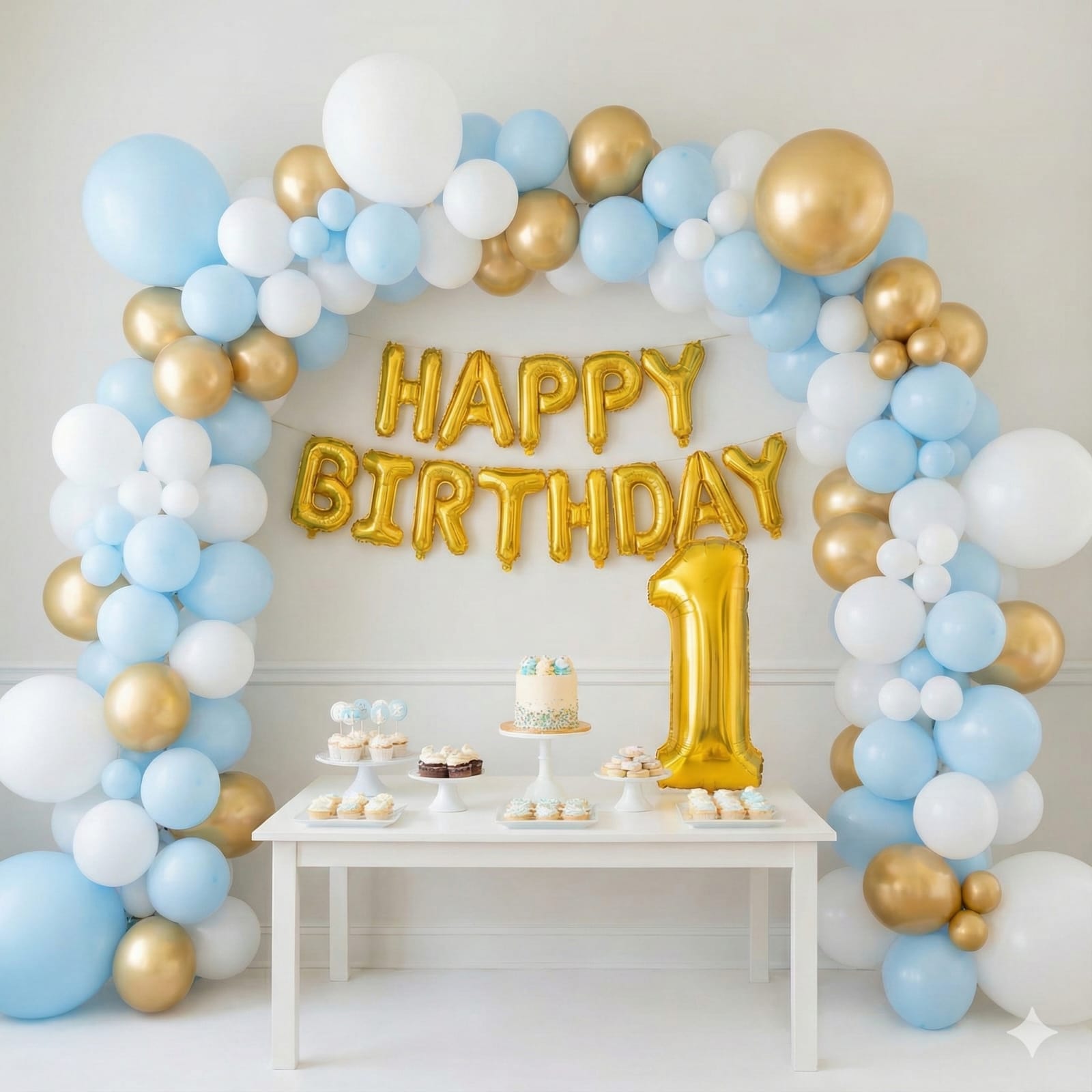 Birthday Decoration Wall Setup