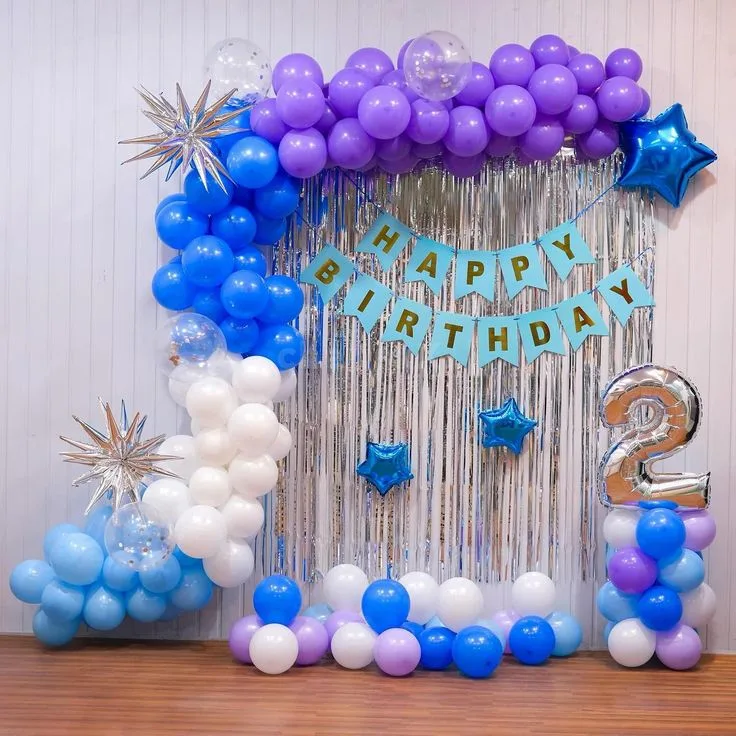 Birthday Decoration Arch Setup
