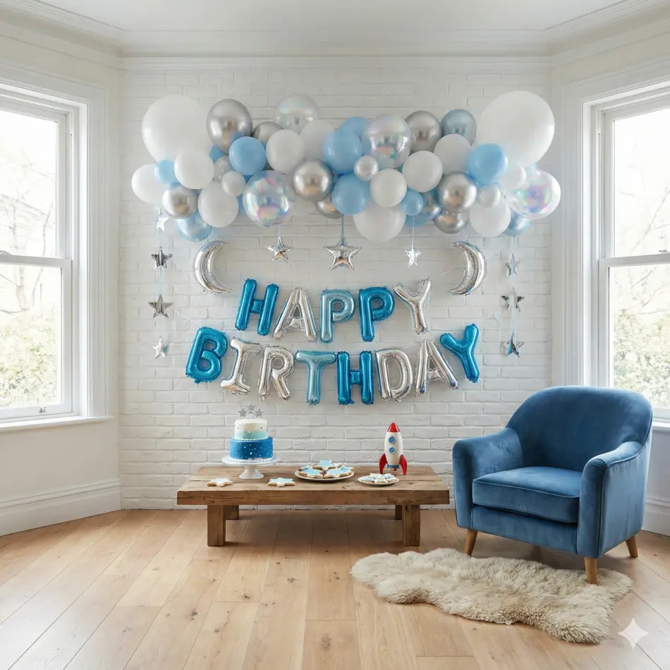 Balloon Arch Backdrop 1