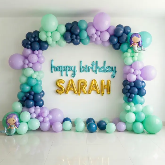 Theme Mermaid kids Birthday