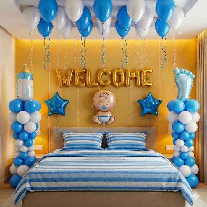 Baby Welcome Boy Decor