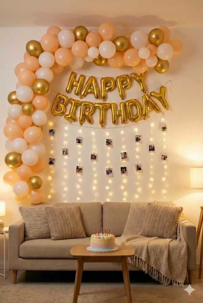 Surprise Room Birthday Decor 2