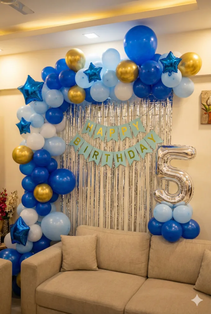 Elegant Birthday Party Setup