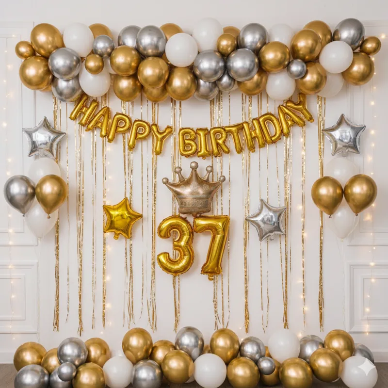 Simple Balloon Arch Decoration