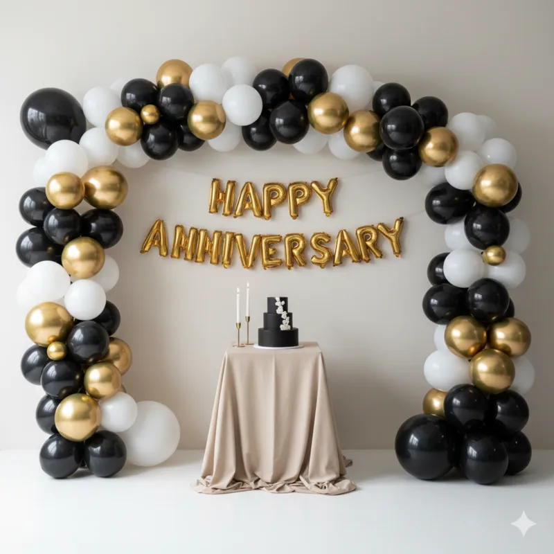 Arch Anniversary Setup Decoration