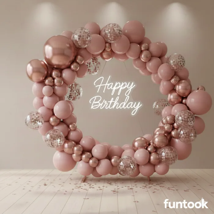 Birthday Decoration Ring Home