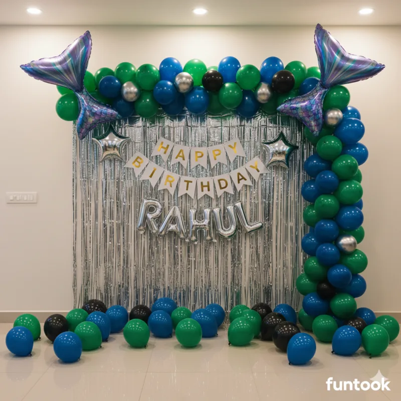 Birthday Bash Arch Decoration