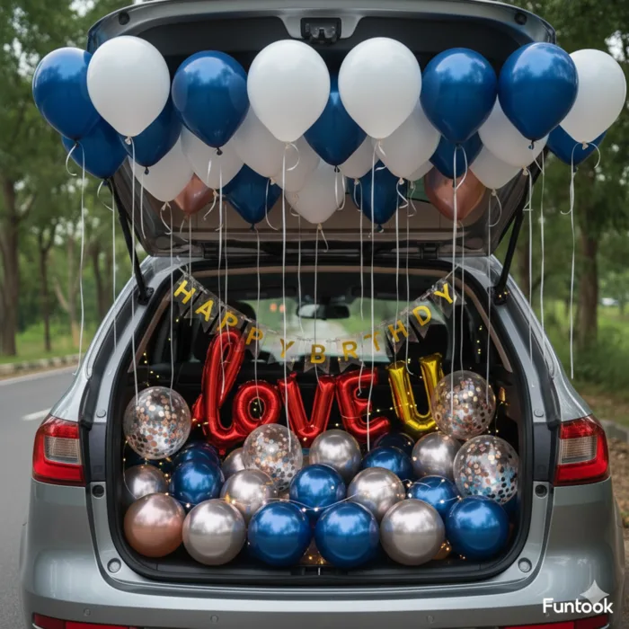 Memorable Car Boot Decoration