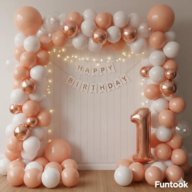 Magical Arch Birthday Decoration Home