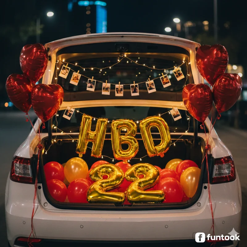 Surprise Car Boot Decoration