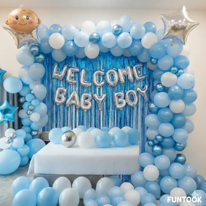 Clasyy Baby Boy Welcome Decor