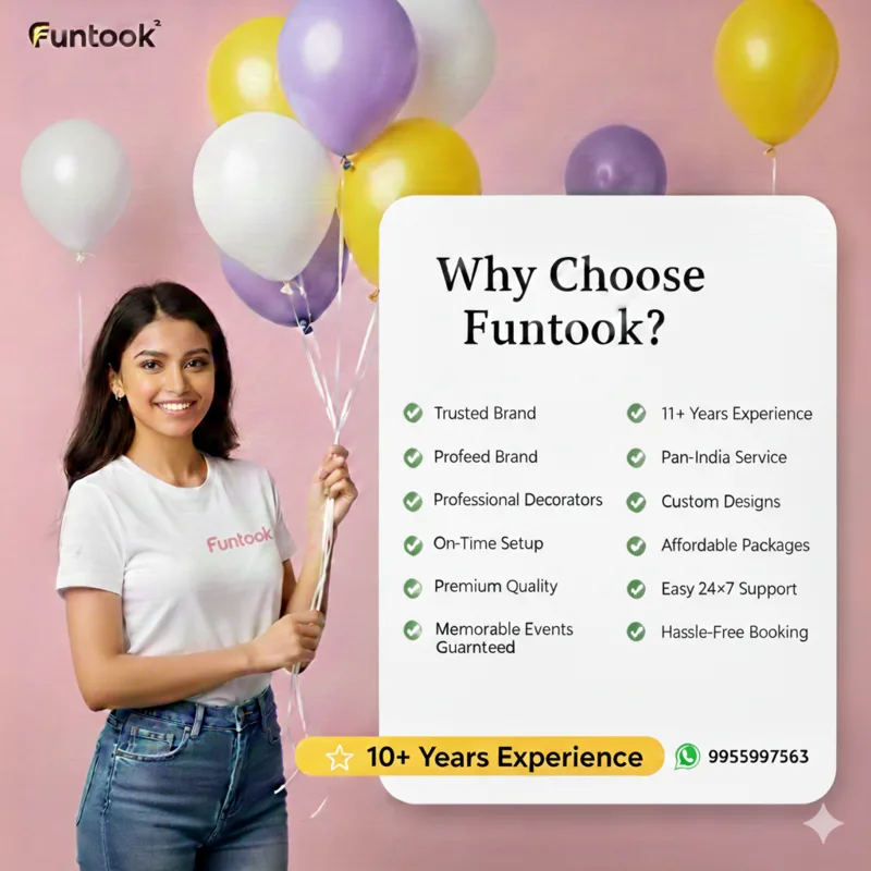 Flamingo Theme Kids Birthday Decoration 3