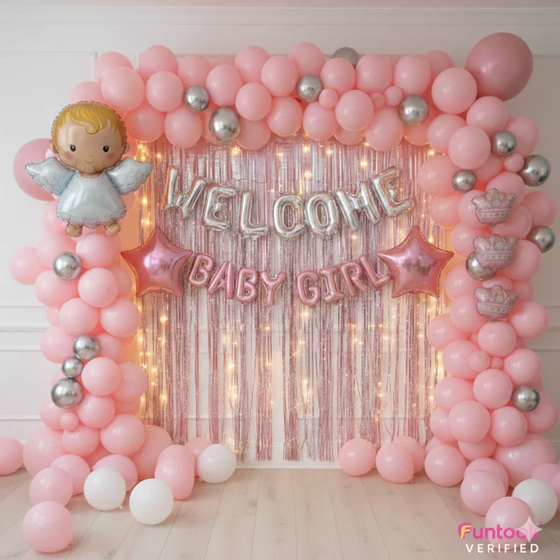 Welcome Baby Girl Home Decoration