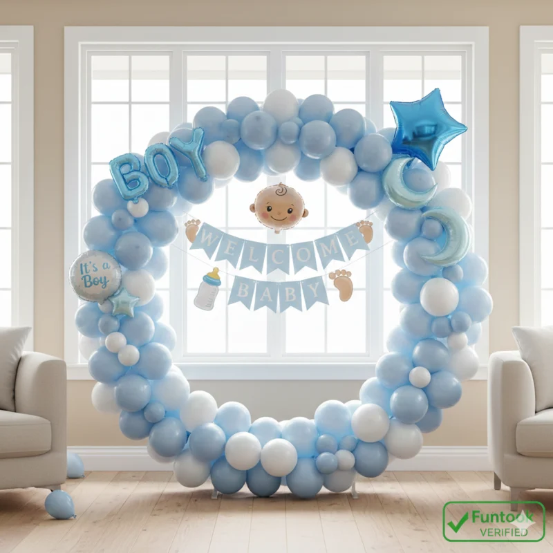 Welcome Baby Decoration For Boy
