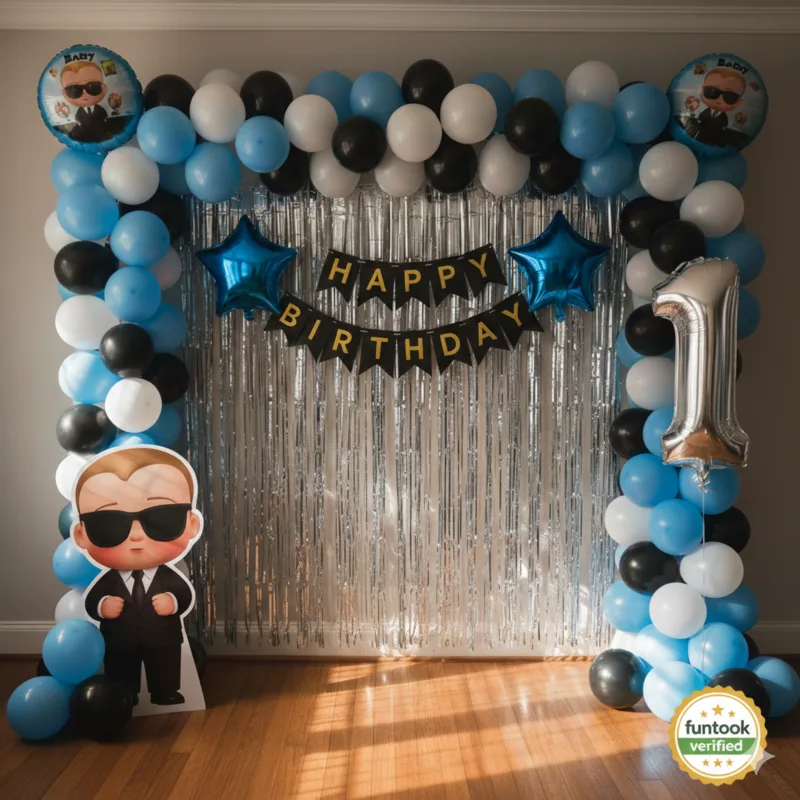 Boss Baby Theme Birthday Decor Home