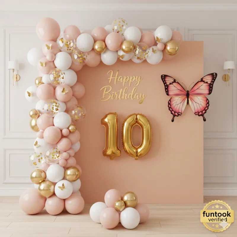 Butterfly Theme Birthday Decor
