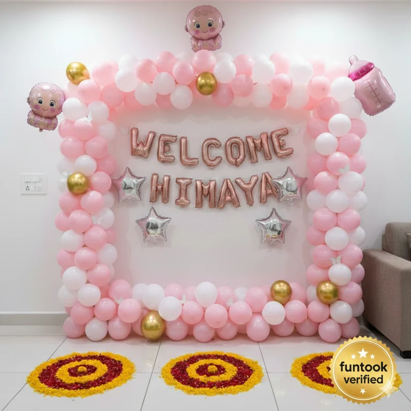 Welcome Baby Girl Decoration Home 