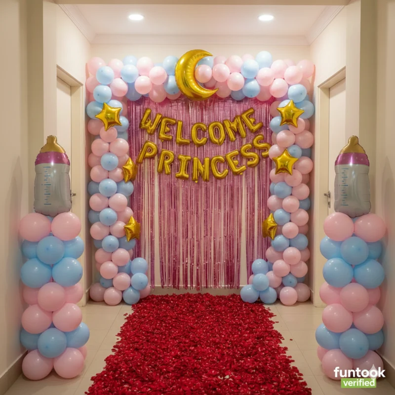 Welcome Princess Balloon Decoration 2