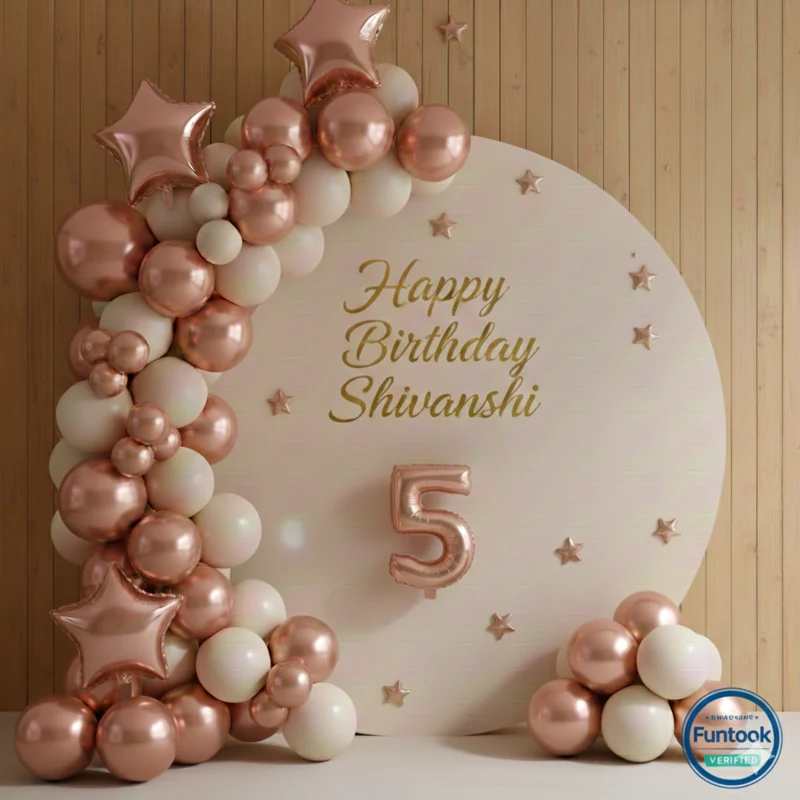 Luxury Party Birthday Backdrop