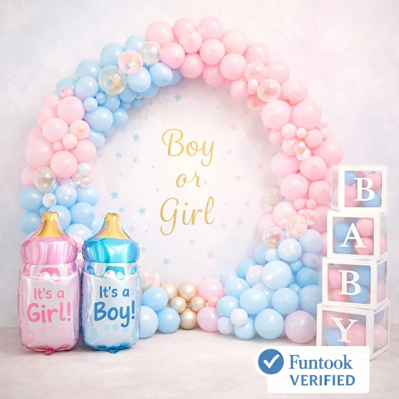 baby shower balloon decoration 2