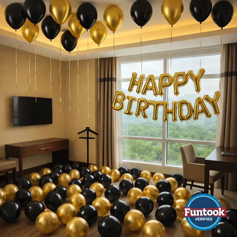 Balloon decoration for birthday party