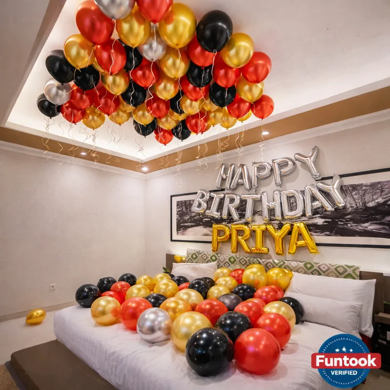 Birthday celebration decoration